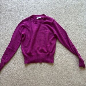 Sonoma Women's Rich Purple Crew Neck Sweater